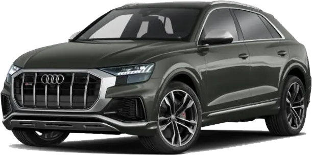 Dark grey Audi Q8 SUV