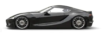 Black Toyota GR Supra coupe