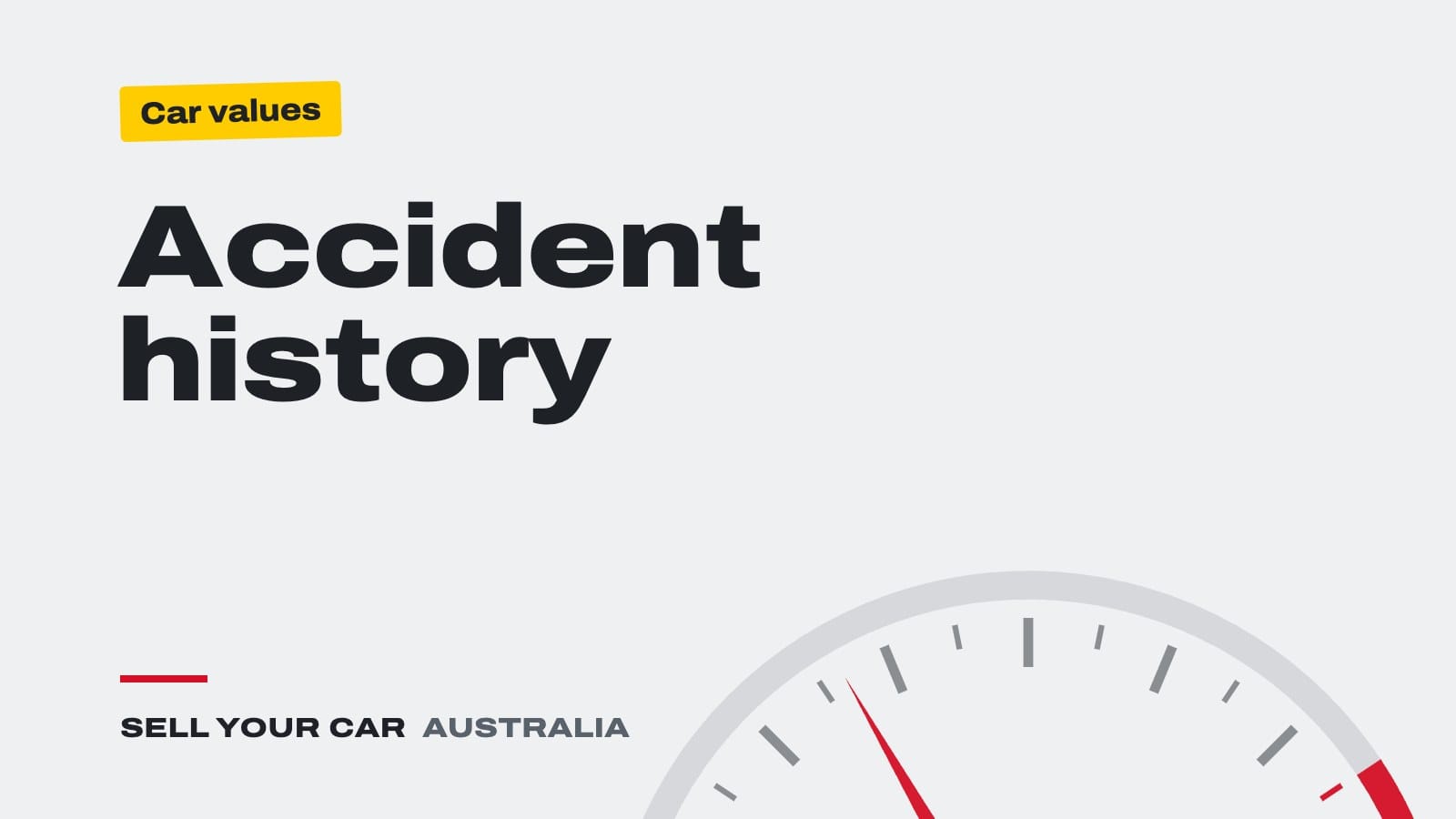 Guide cover: Accident history