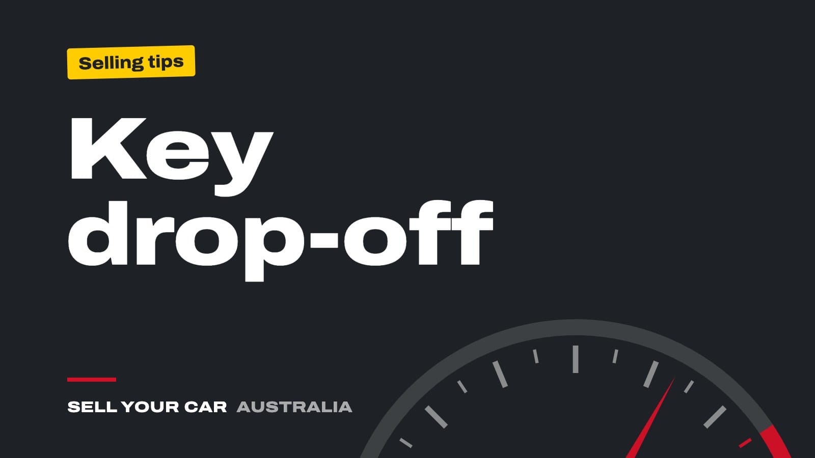 Guide cover: Key drop-off