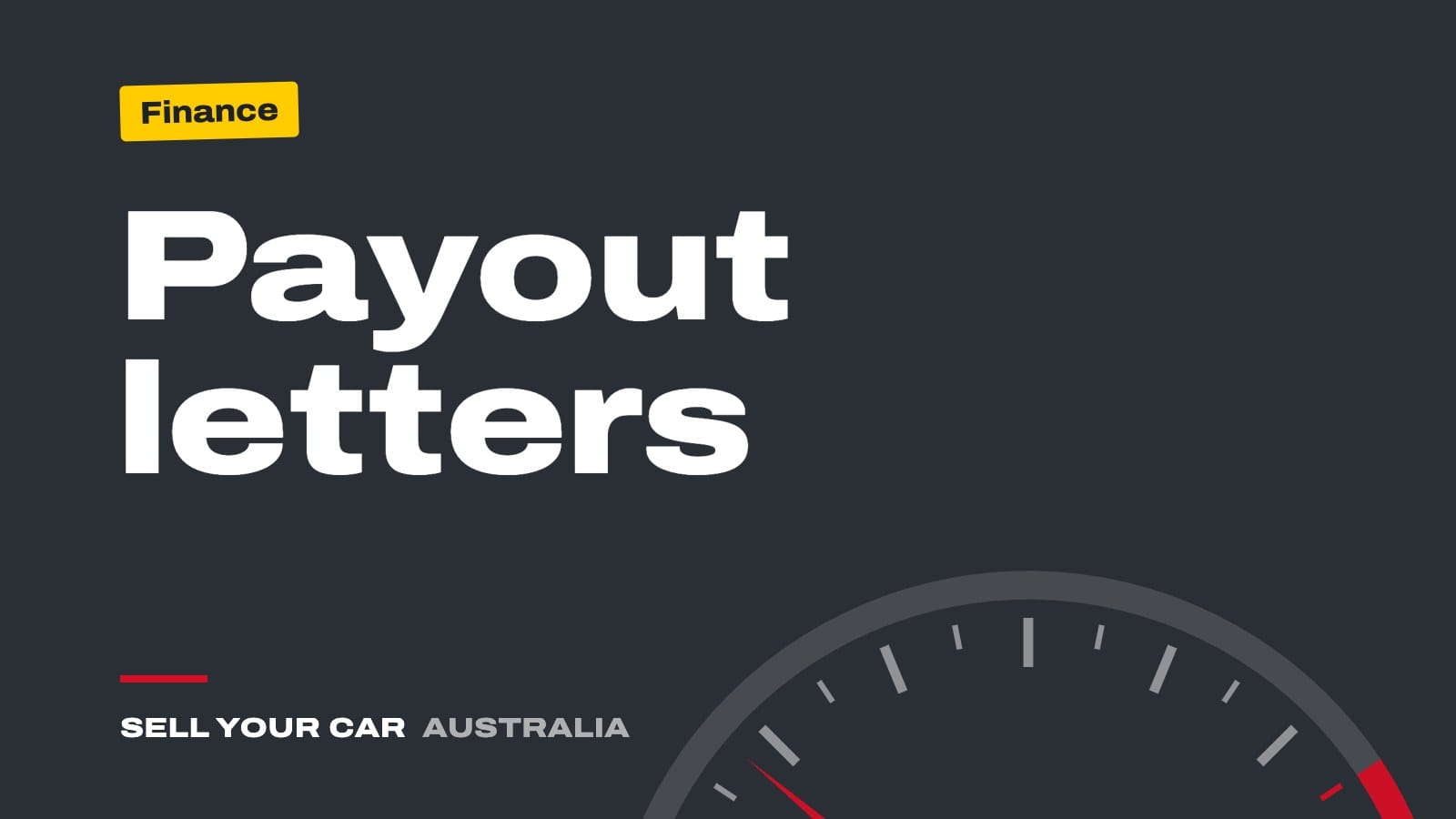 Guide cover: Payout letters