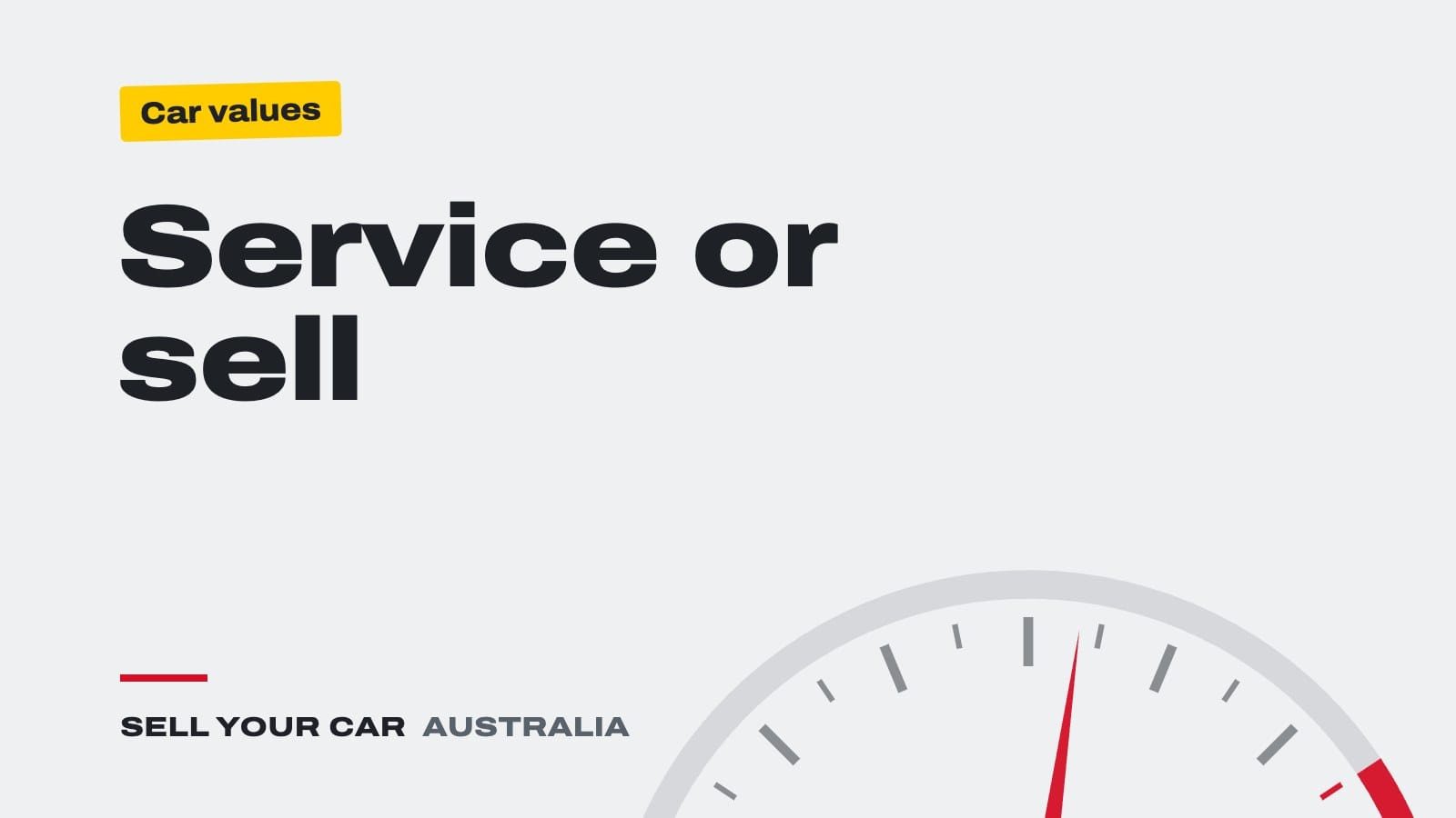 Guide cover: Service or sell