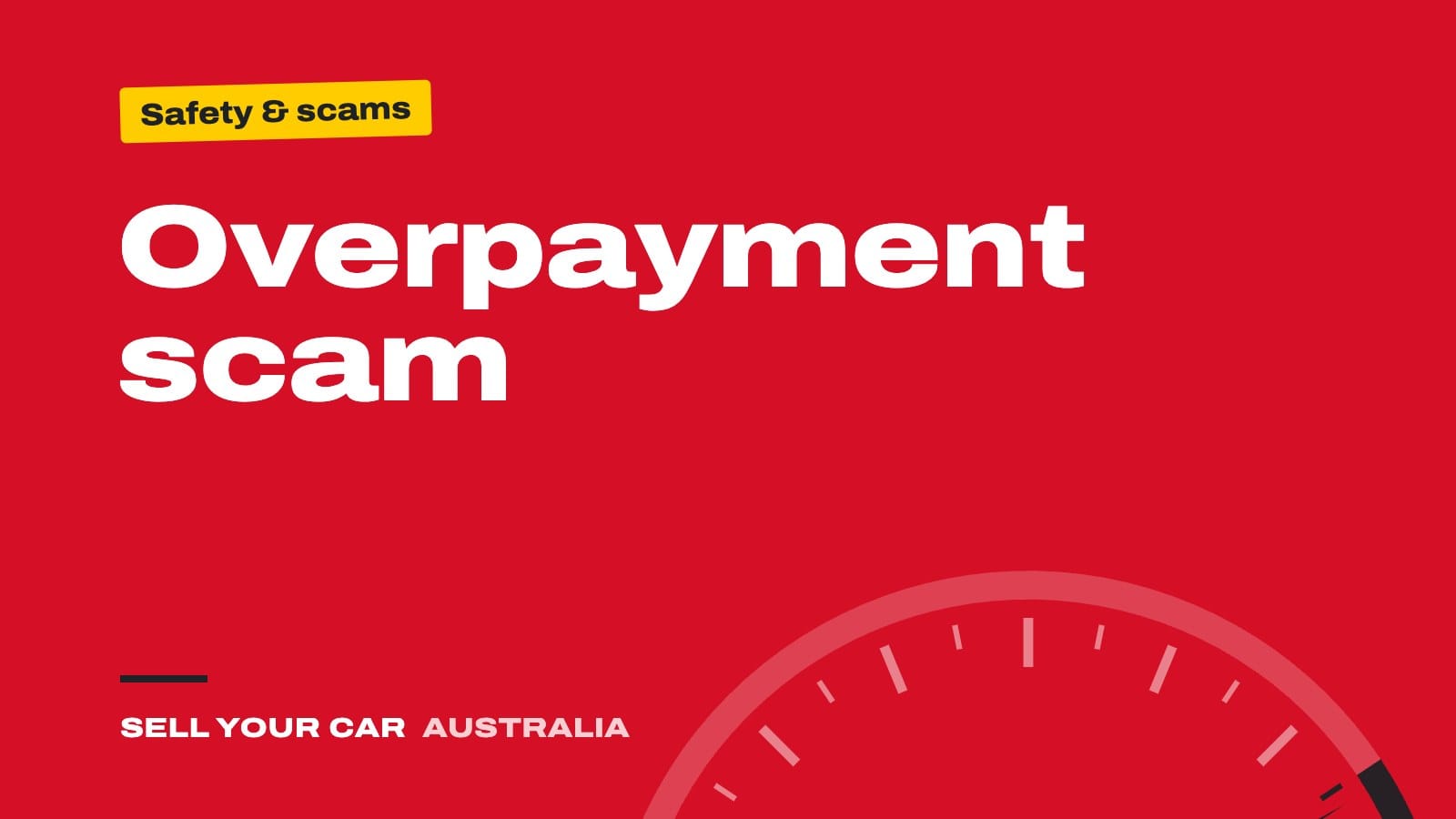 Guide cover: Overpayment scam