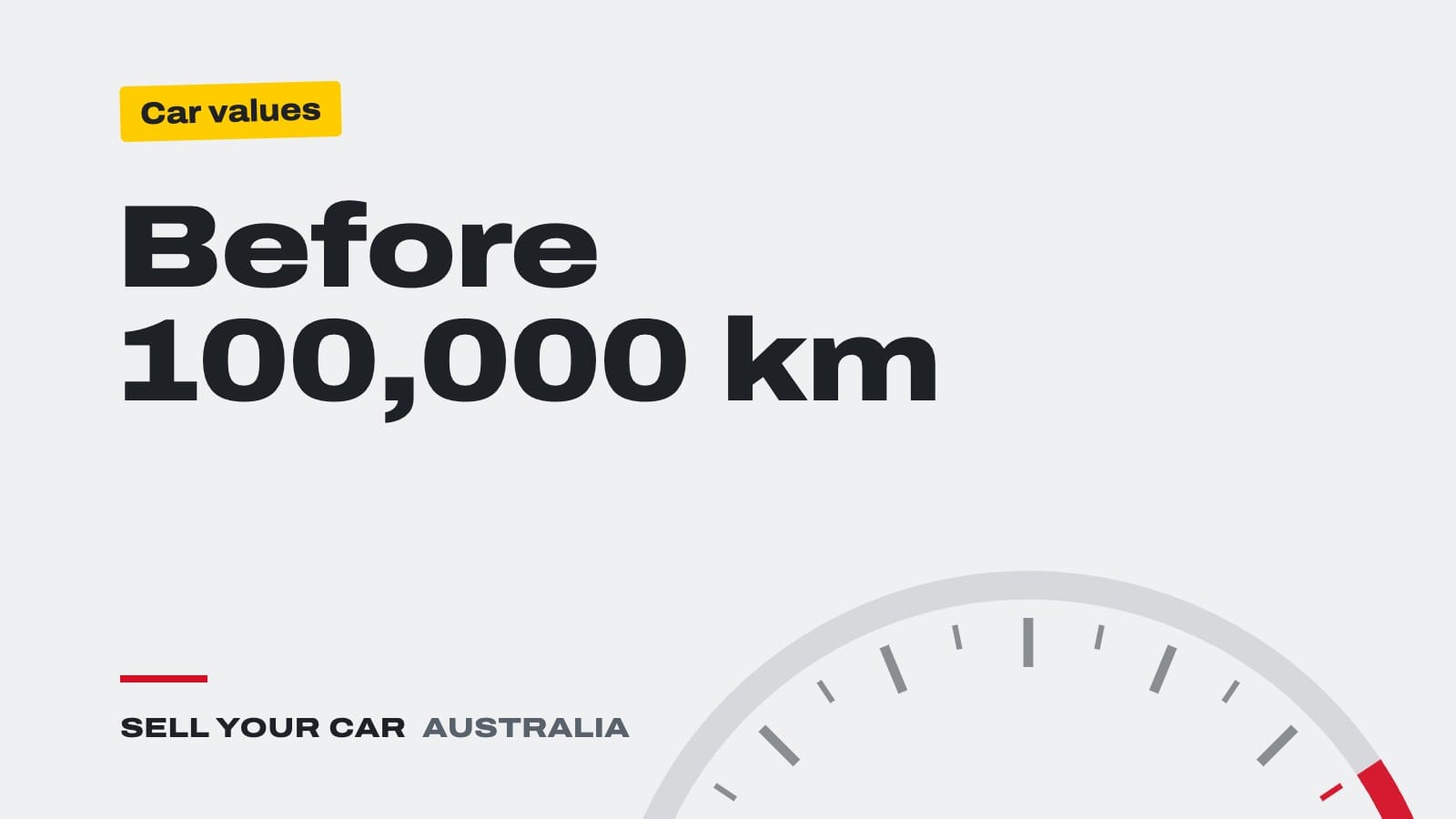 Guide cover: Before 100,000 km