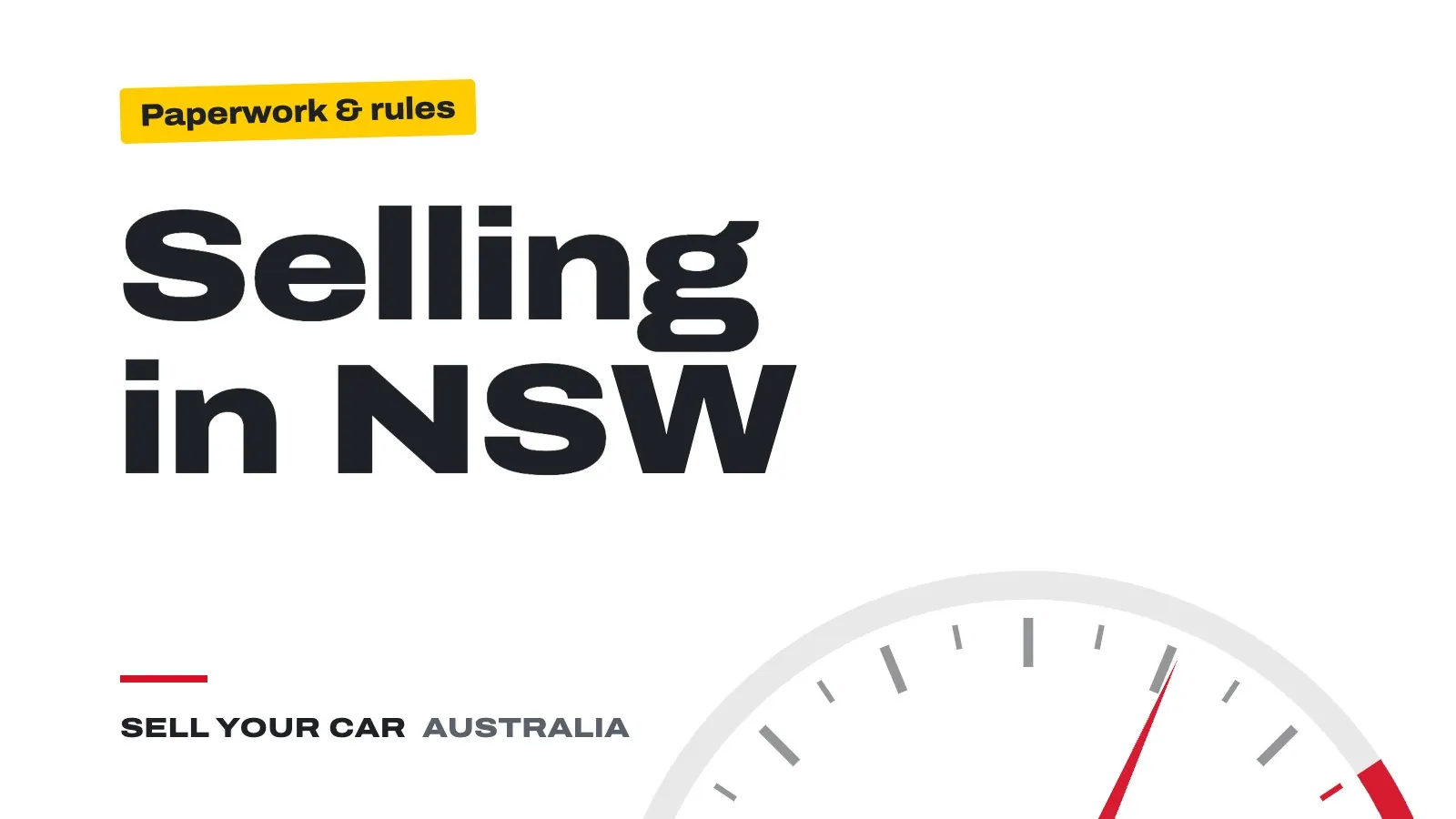 Guide cover: Selling in NSW