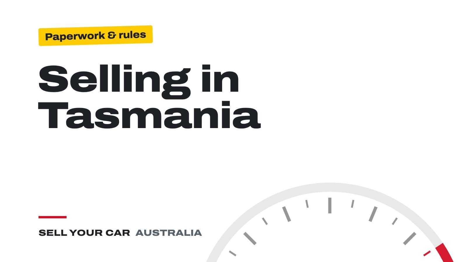 Guide cover: Selling in Tasmania
