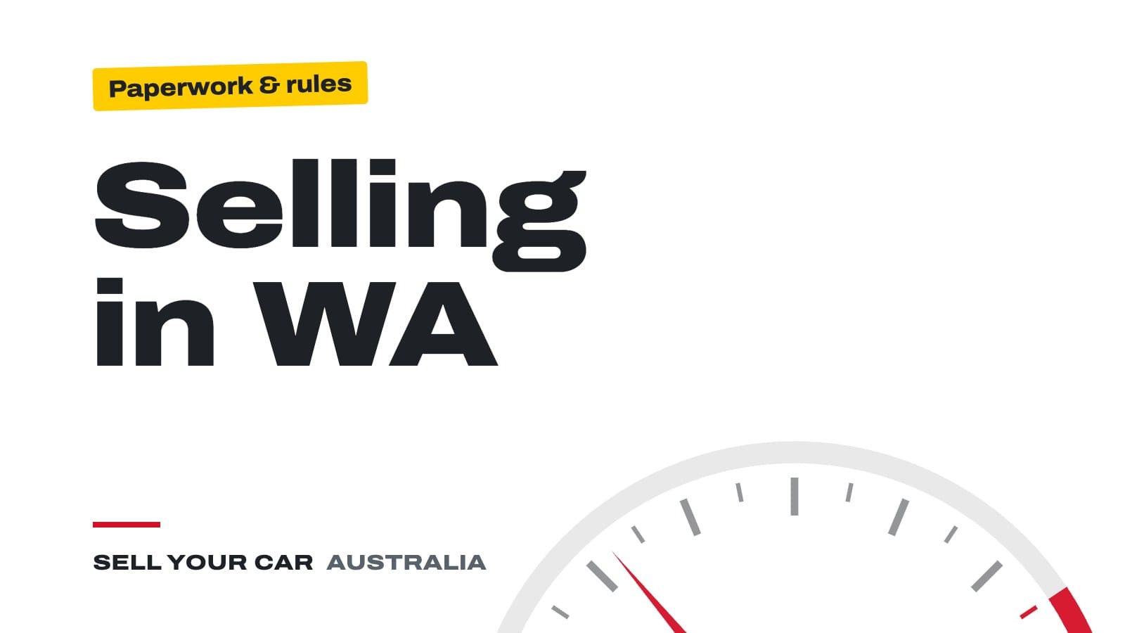 Guide cover: Selling in WA