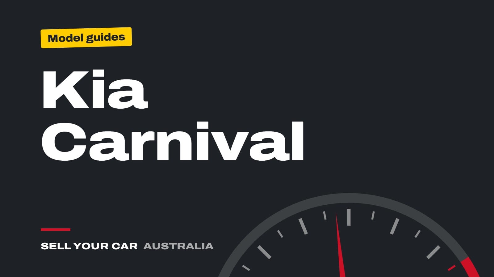 Guide cover: Kia Carnival