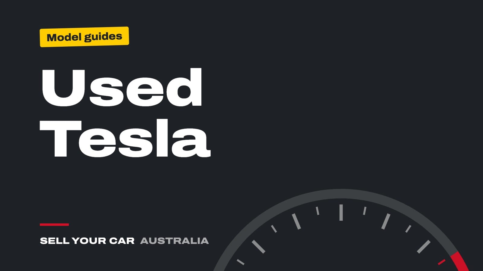 Guide cover: Used Tesla