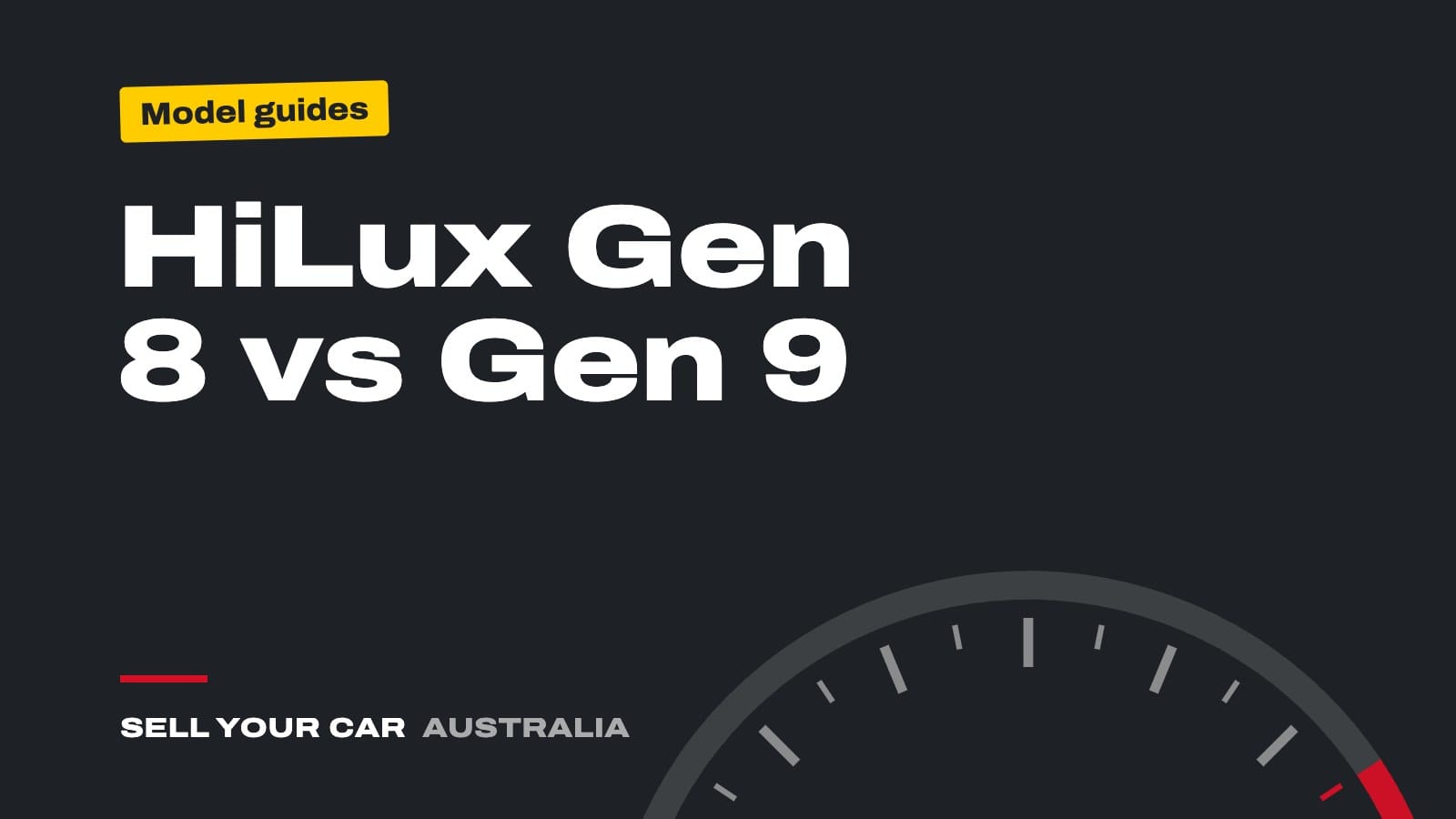 Guide cover: HiLux Gen 8 vs Gen 9