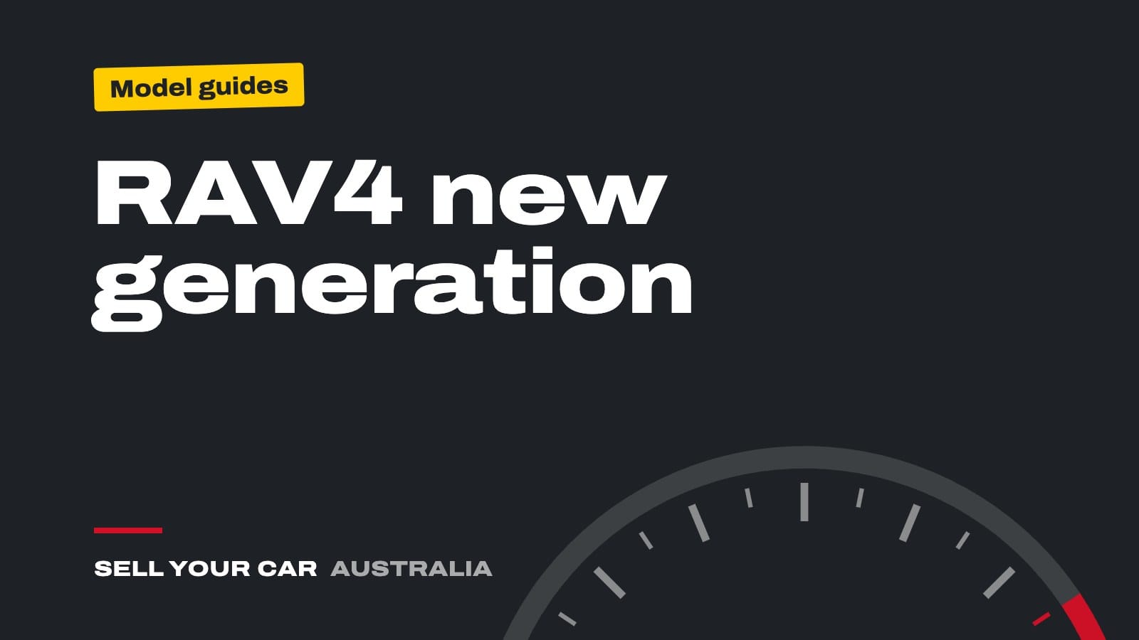 Guide cover: RAV4 new generation