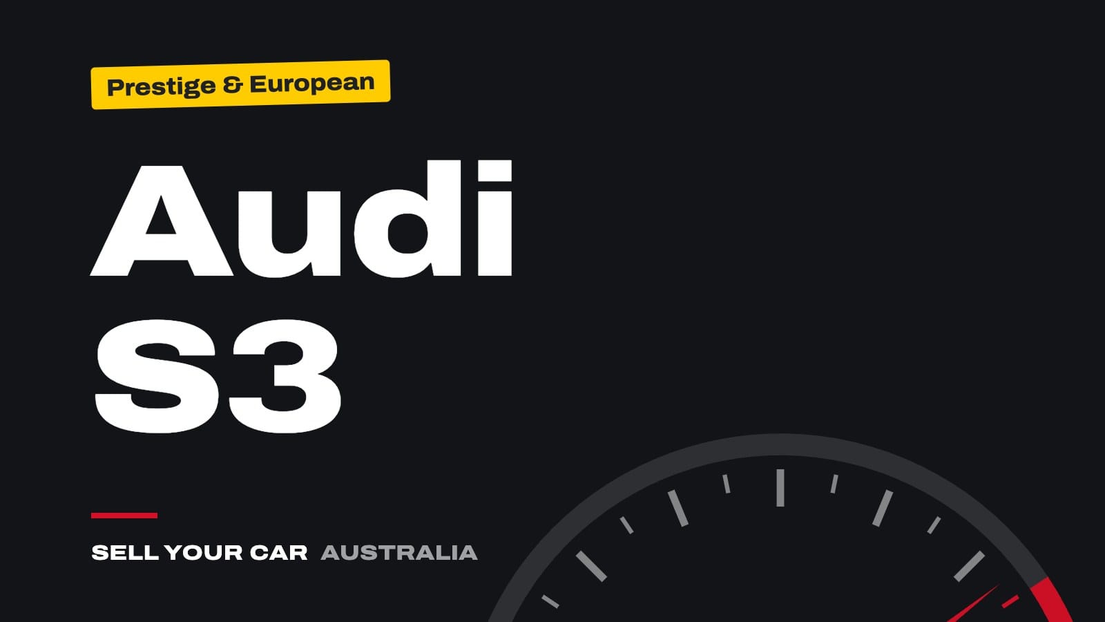 Guide cover: Audi S3