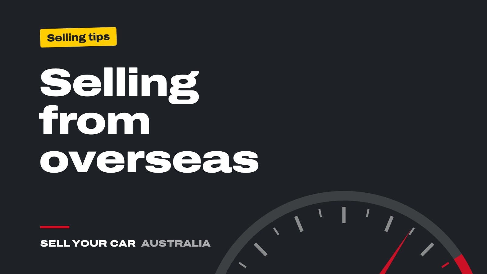 Guide cover: Selling from overseas