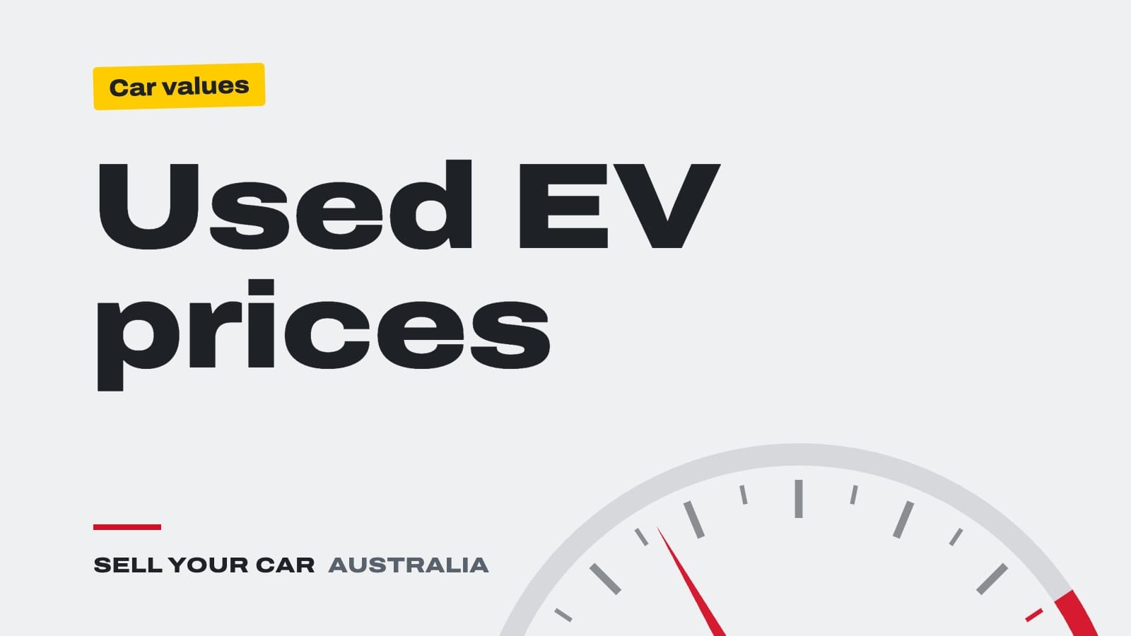 Guide cover: Used EV prices